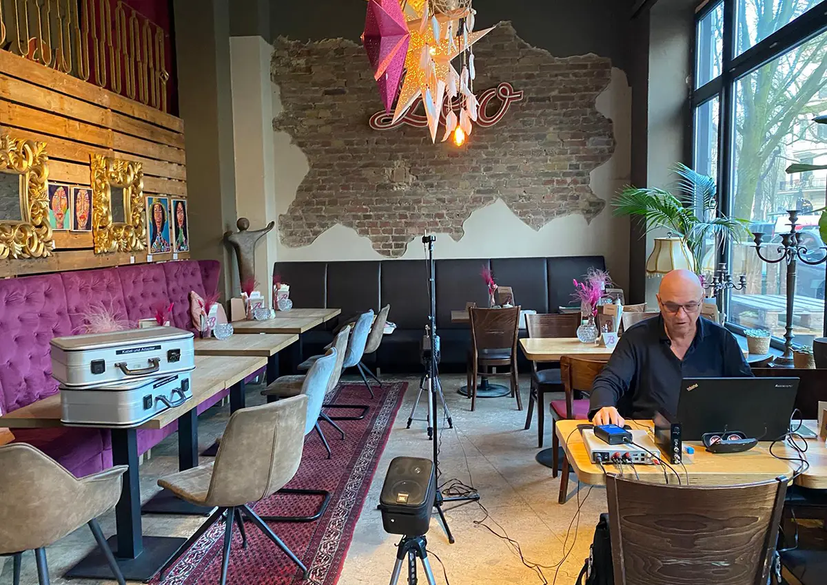 Messung im Restaurant